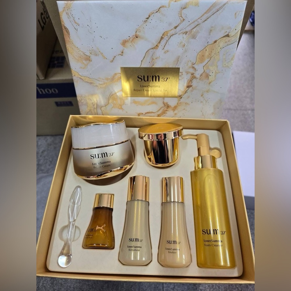 SU:M37 SUM37 LosecSumma Repair Cream 50mL + REFILL 50mL Special SET.